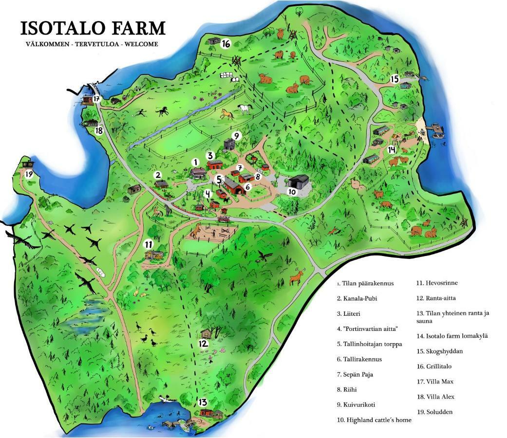 Isotalo Farm At Enaejaervi Lake Salo  Exterior photo